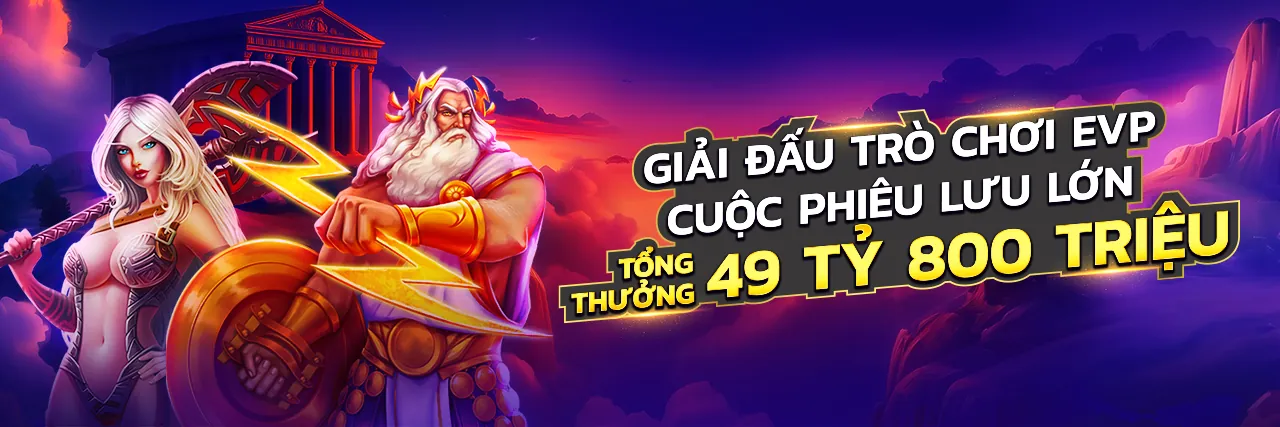 Hình ảnh chính Nổ Hũ 69vn, với các biểu tượng slot game và hiệu ứng chiến thắng